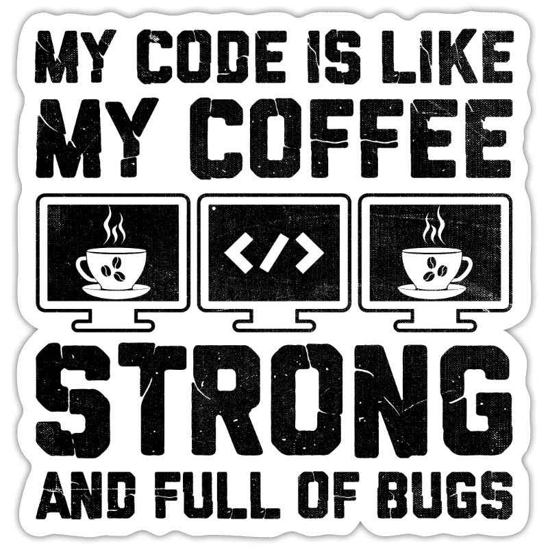 Café Codage Programmeur Codeur Développeur Nerd Coff