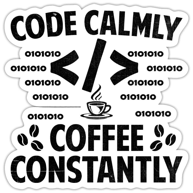 Café Codage Programmeur Codeur Développeur Nerd Coff