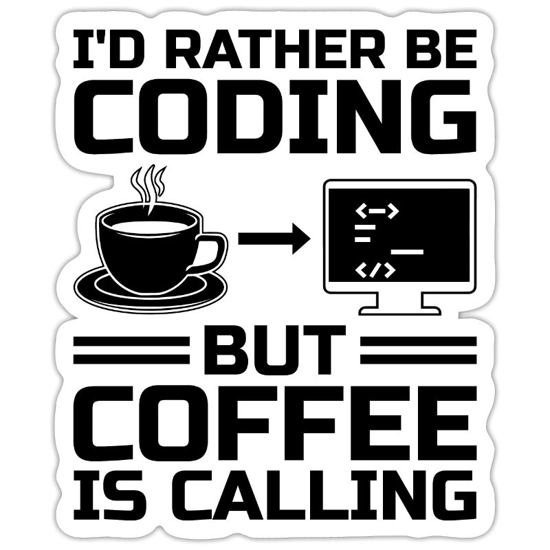Café Codage Programmeur Codeur Développeur Nerd Coff