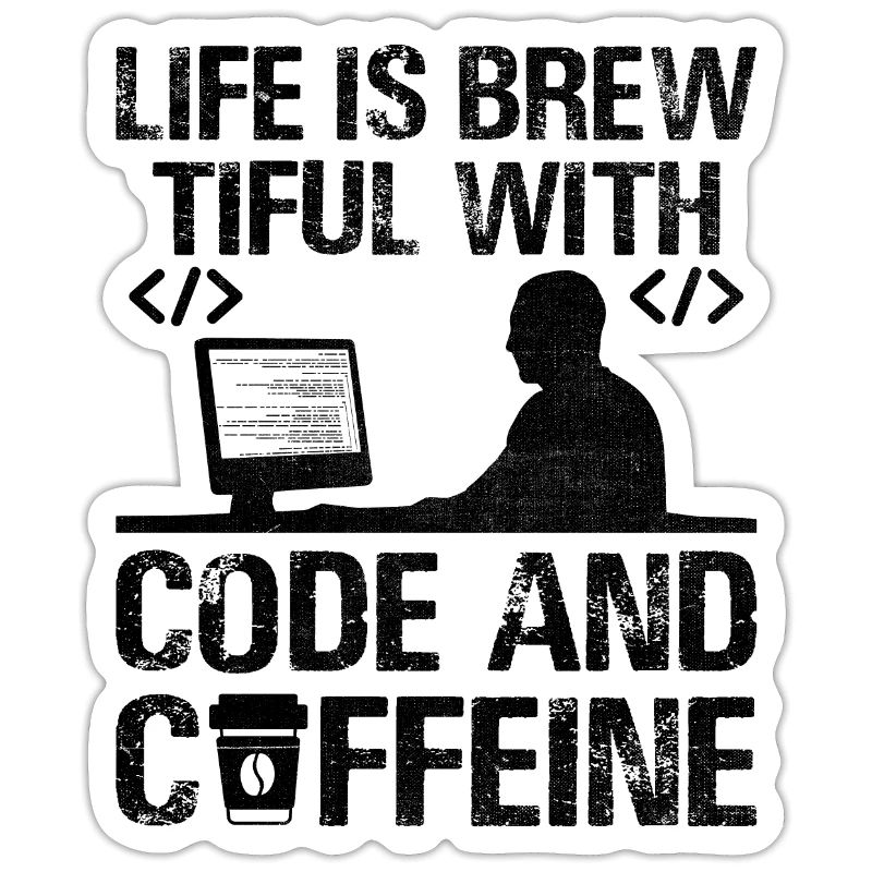 Café Codage Programmeur Codeur Développeur Nerd Coff