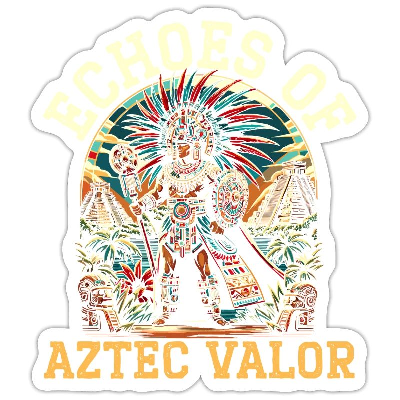 Aztec Warrior Native Mexican Aztec Civilization