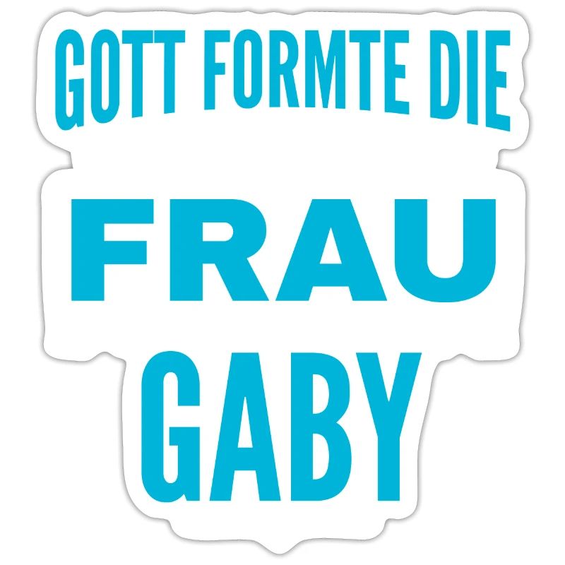 Conception du nom Gaby