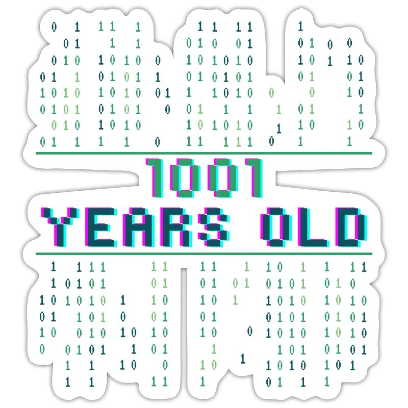 9. Geburtstag 9 Jahre alt Binärcode Coder
