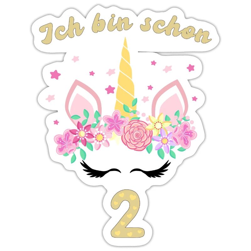 Ich bin schon 2 - Einhorn