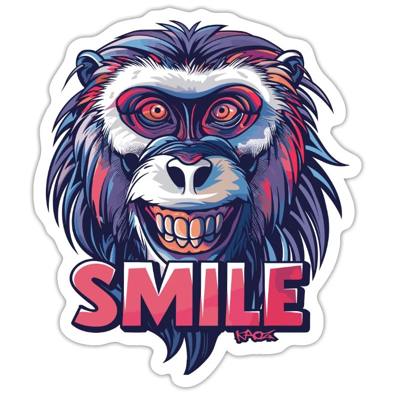 Smile, monkey, smile