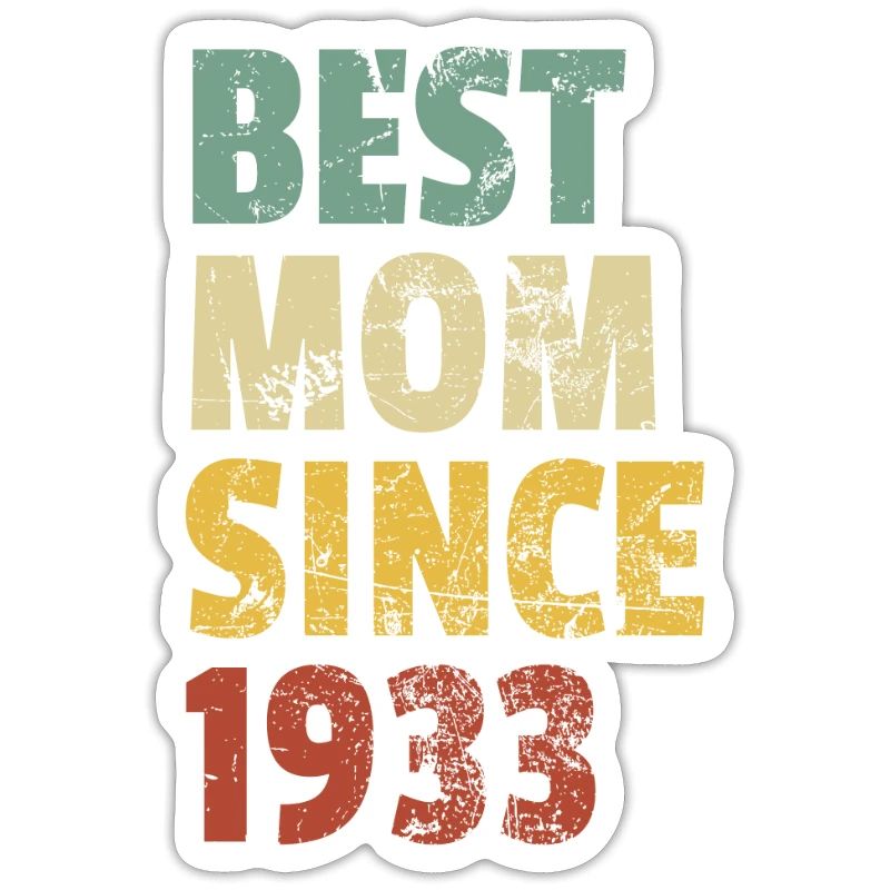 Beste Mutter seit 1933 Muttertags-Slogan-Zitat