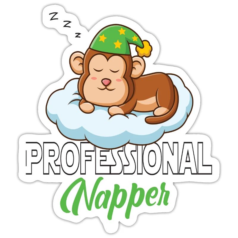 Professinonal Napper, Monkey, Monkey, Baby Monkey, Gorilla