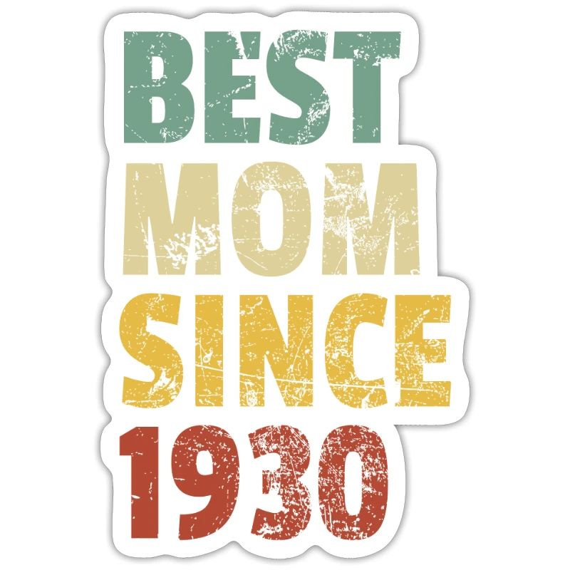 Beste Mutter seit 1930 Muttertags-Slogan-Zitat
