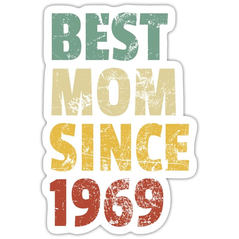 Beste Mutter seit 1969 Muttertags-Slogan-Zitat