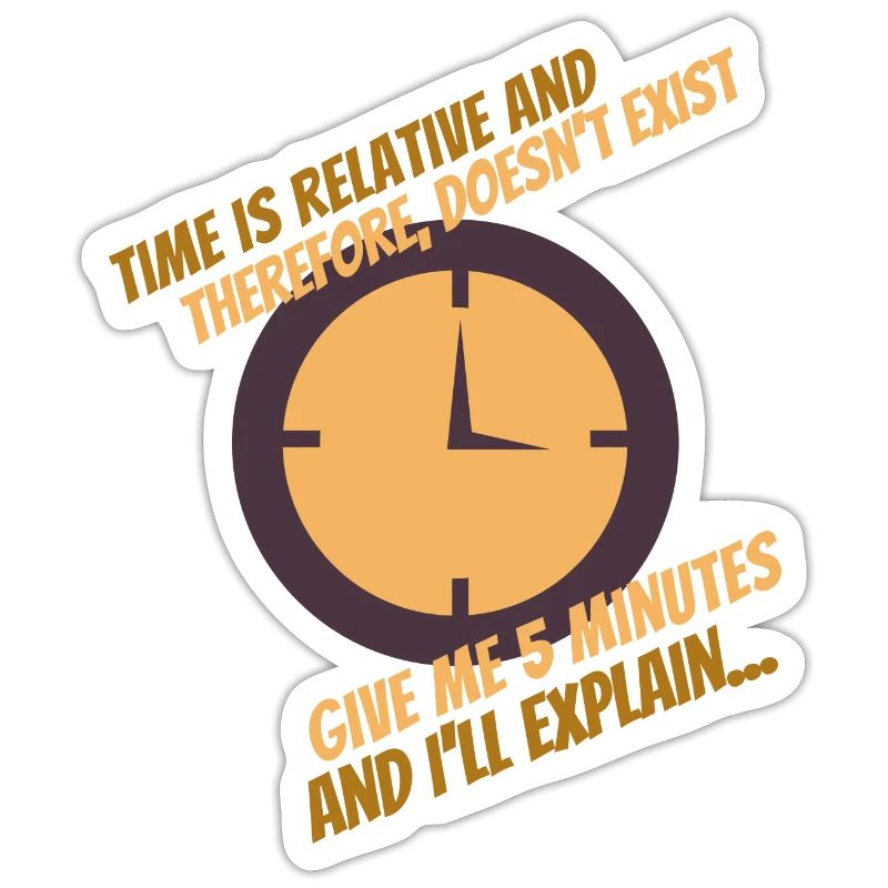 Time doesn't exist Range