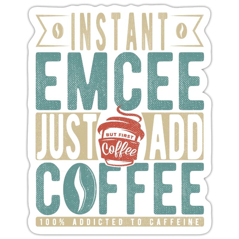 Animateur instantané Il suffit d’ajouter du café
