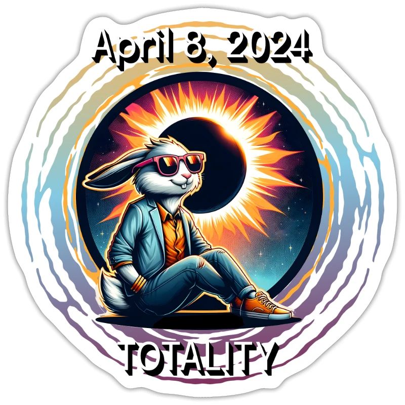 Cool Rabbit Solar April 8, 2024 Eclipse Totality