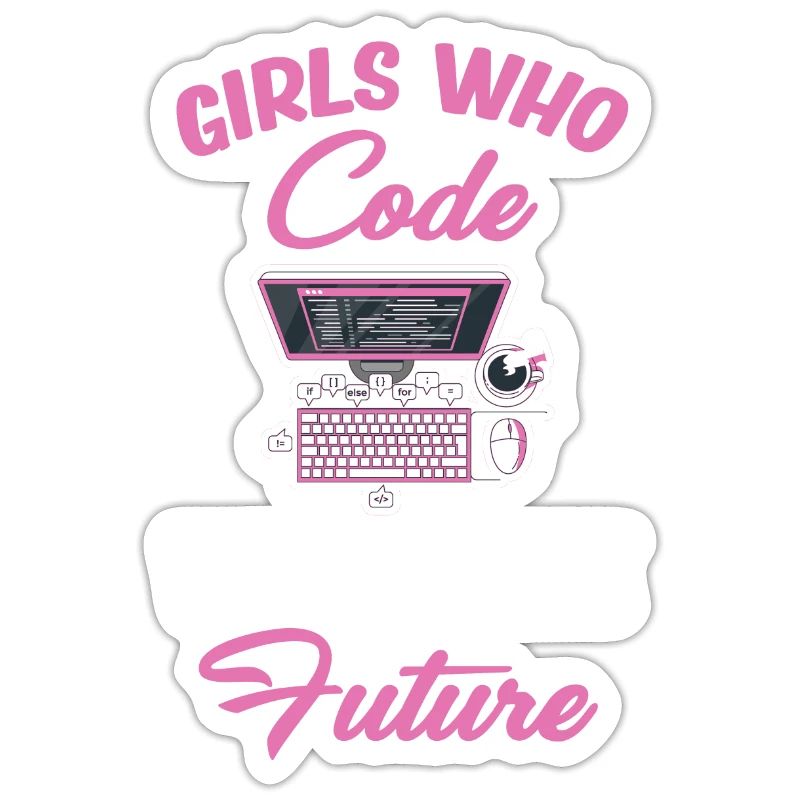 Mädchen, Das Den Programmierer Der Zukunft