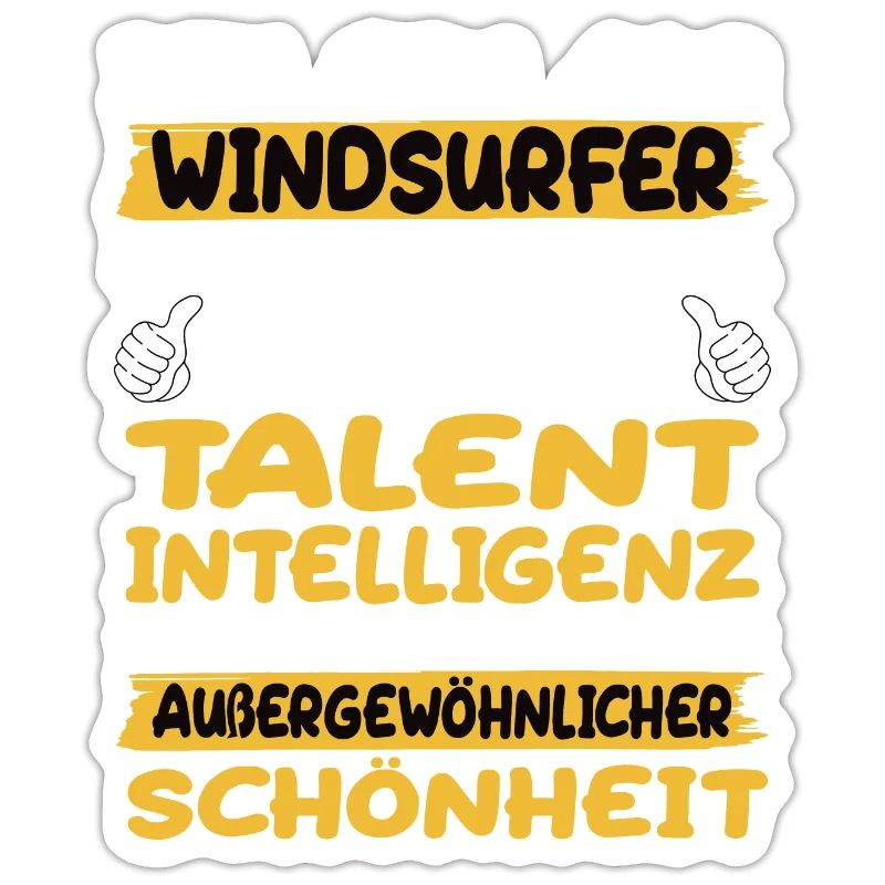 Windsurfer ein Paradebeispiel Windsurfen