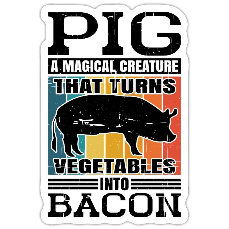 Le cochon, une créature qui transforme les légumes en bacon 6