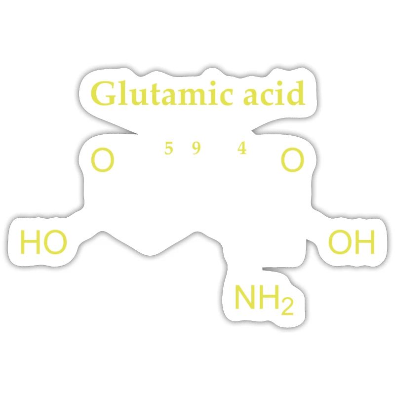 Molécule d’acide glutamique