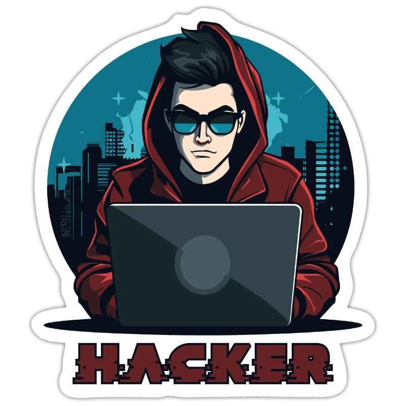 Hacker Sonnenbrille Hacker Anonymous Hacker