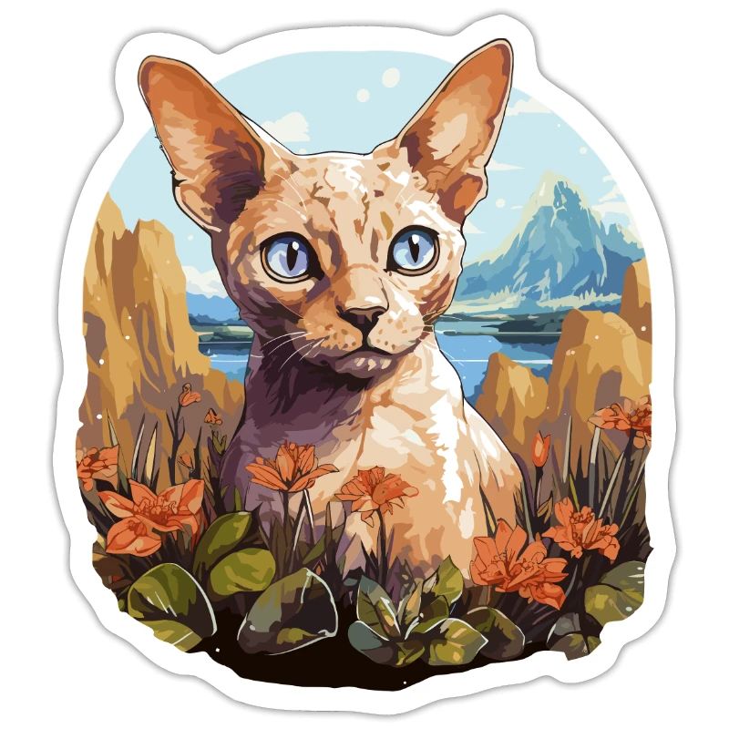 Devon Rex Kätzchen Devon Rex Katze