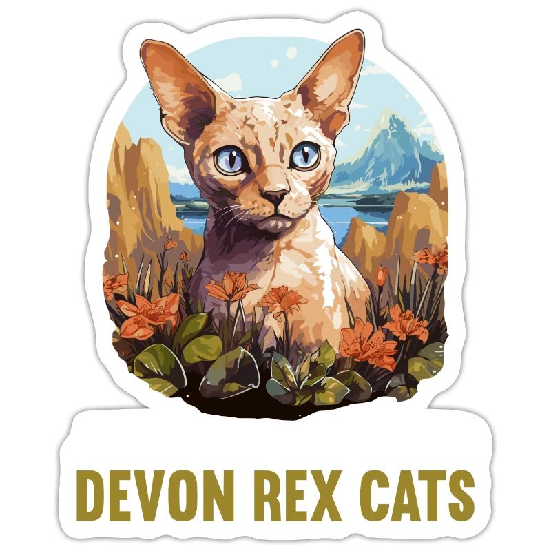 Devon Rex Kätzchen Devon Rex Katze
