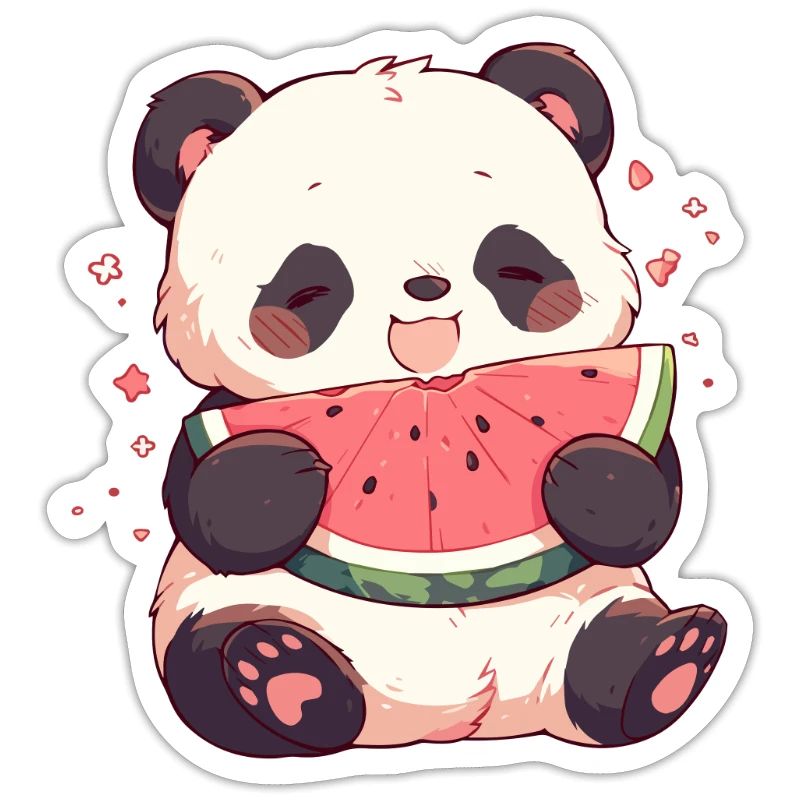 Panda Ours Pastèque Panda Géant Japonais