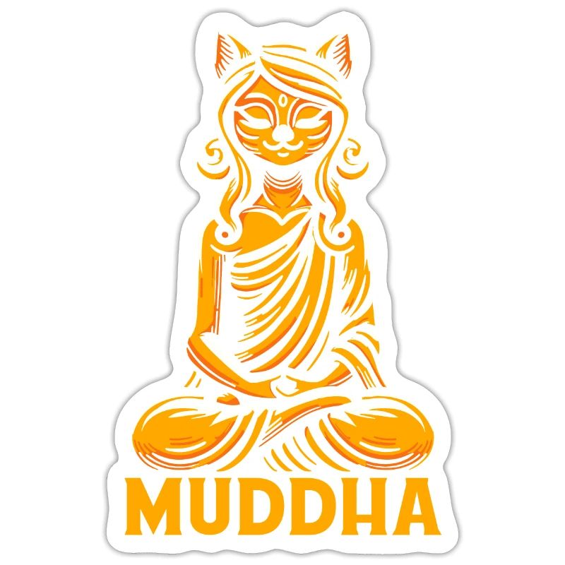 Mama Mutter Katzenbuddha Muddha