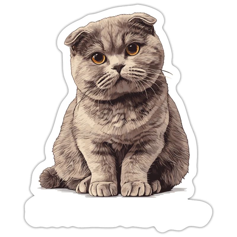Scottish Fold Kätzchen Scottish Fold Katze