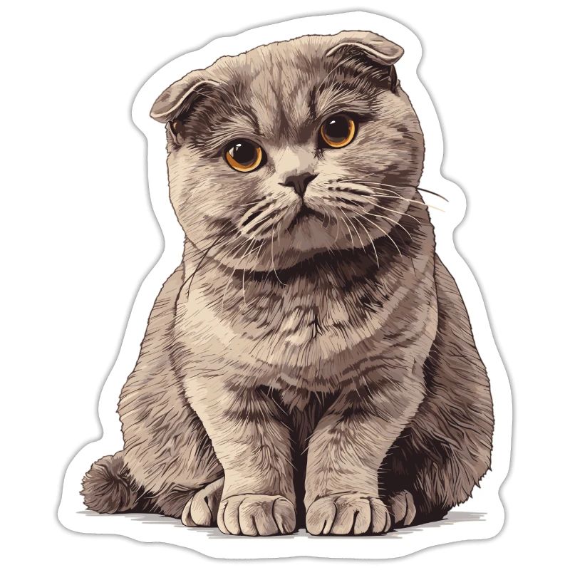Scottish Fold Kätzchen Scottish Fold Katze