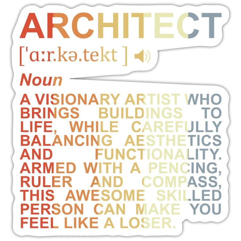 Architecte Explication des termes