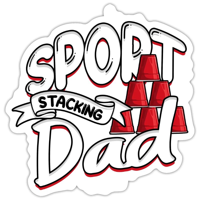 Sport Stacking Dad Speed Stacker Cup Stacking