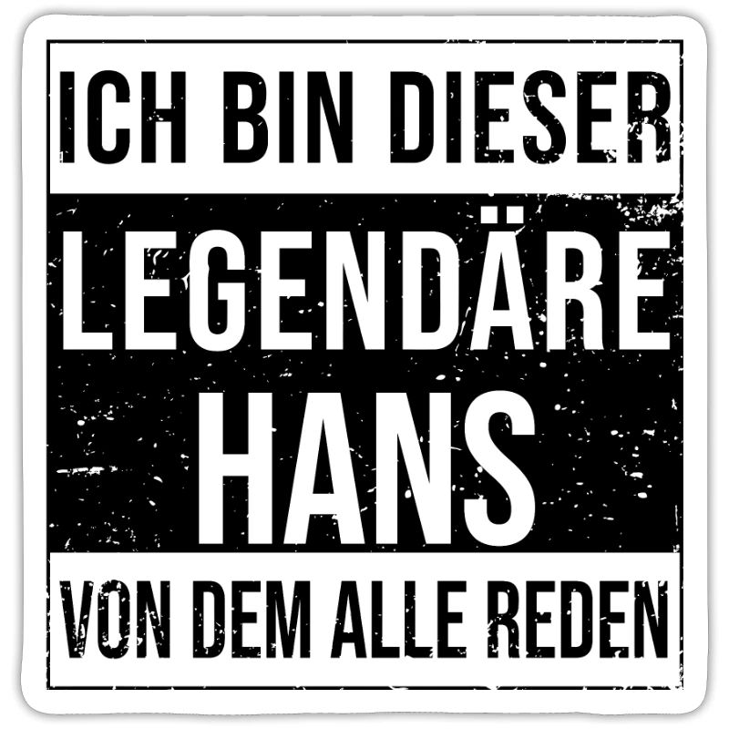 Je suis cette légende pour Hans