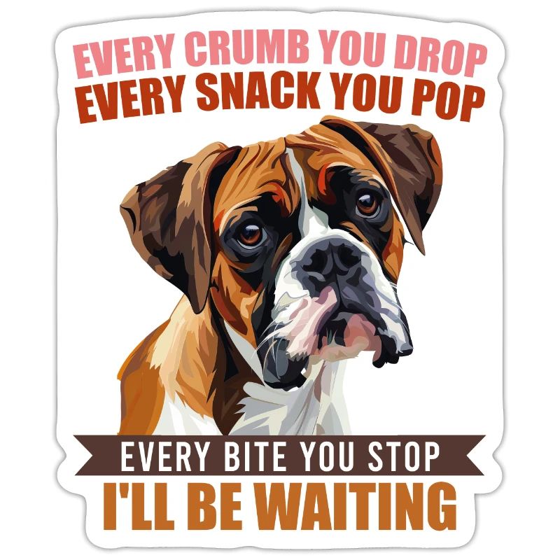 Boxer EVERY CRUMB YOU DROP I'LL BE WAITING