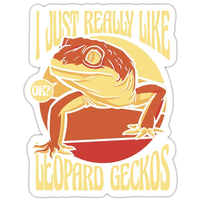 Just Really Like Leopard Geckos Crested Lizard