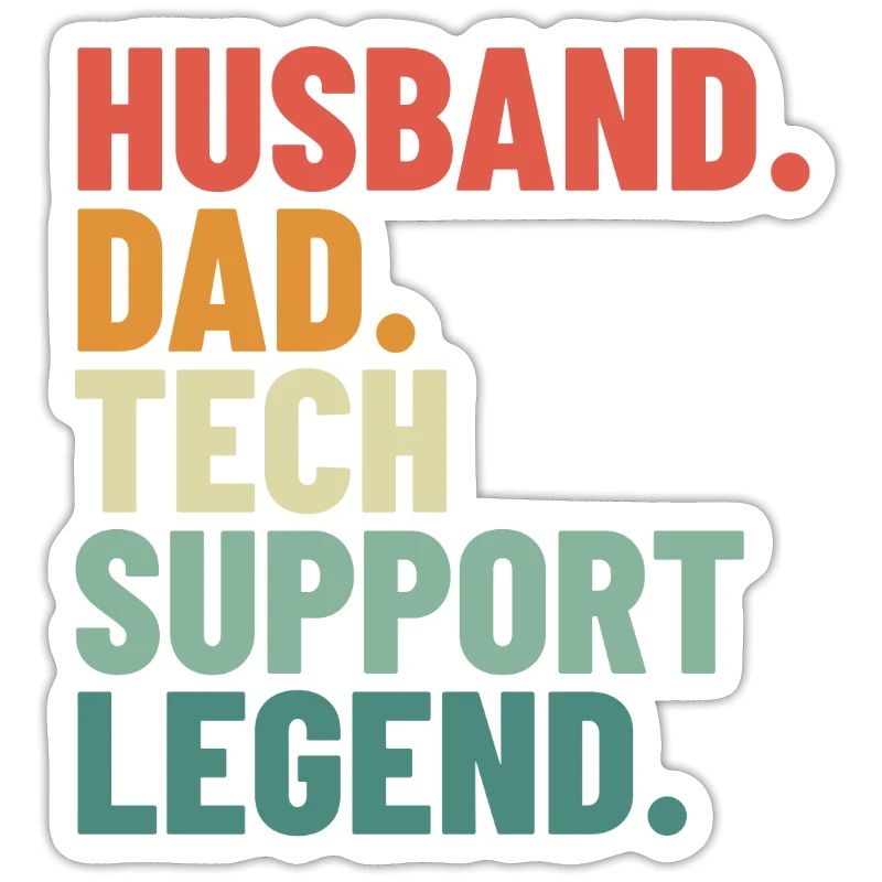 Ehemann Papa Tech Support Legend Techy Herren Tech