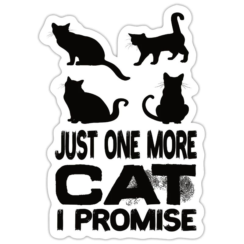 Juste un chat de plus que je promets aux chats de compagnie