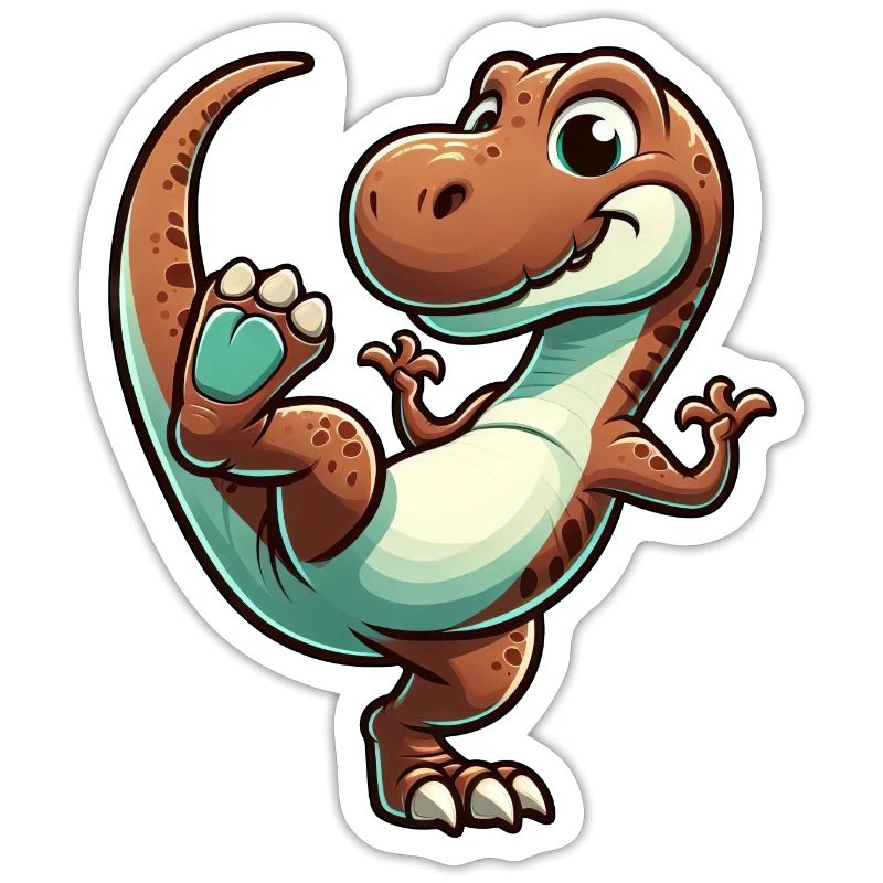 Dino T-Rex Dancing Dancer Dinosaur