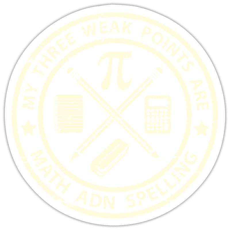 My Three Weak Points Are Math Adn Spelling