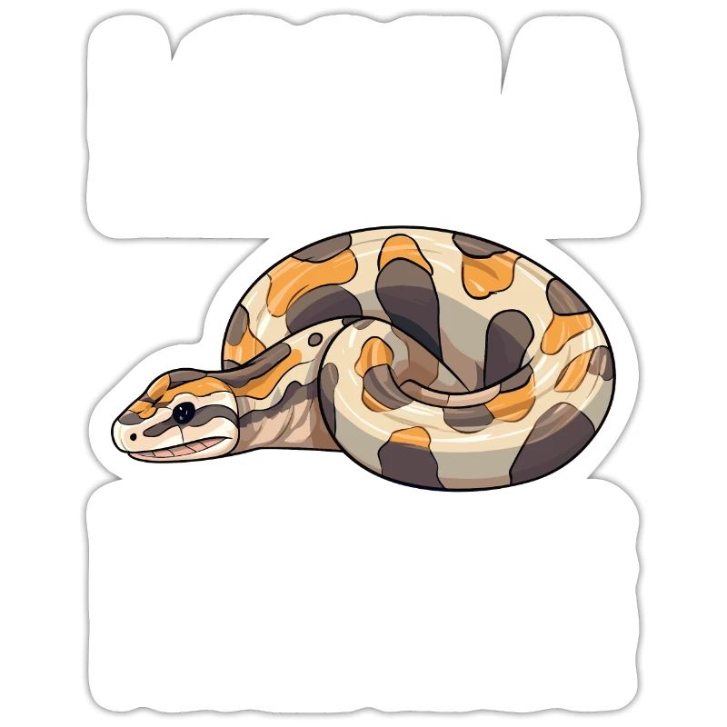 Boule de banane Python Herpétologiste Boule de corail