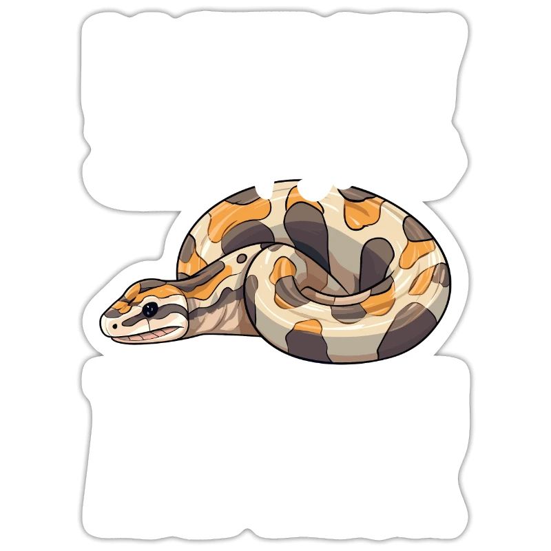 Boule de banane Python Herpétologiste Boule de corail