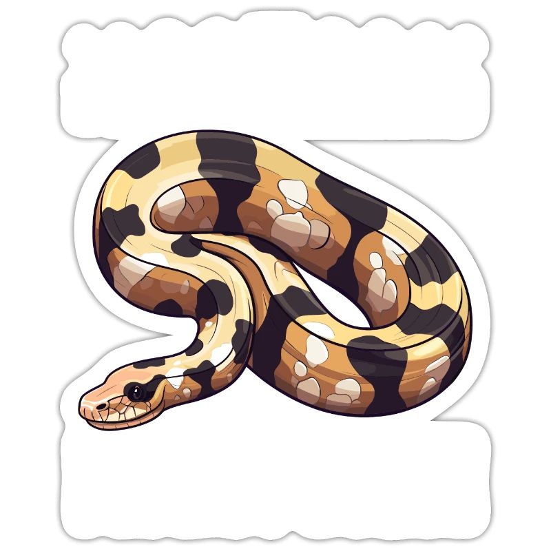 Boule de banane Python Herpétologiste Boule de corail