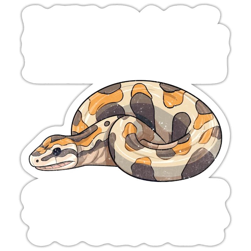 Boule de banane Python Herpétologiste Boule de corail