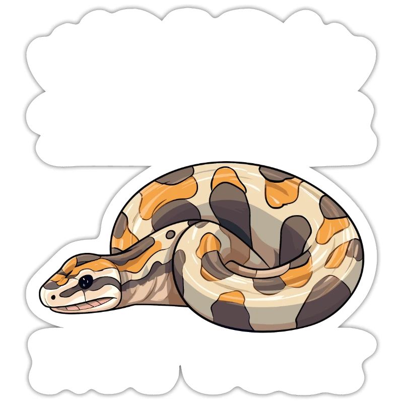 Boule de banane Python Herpétologiste Boule de corail