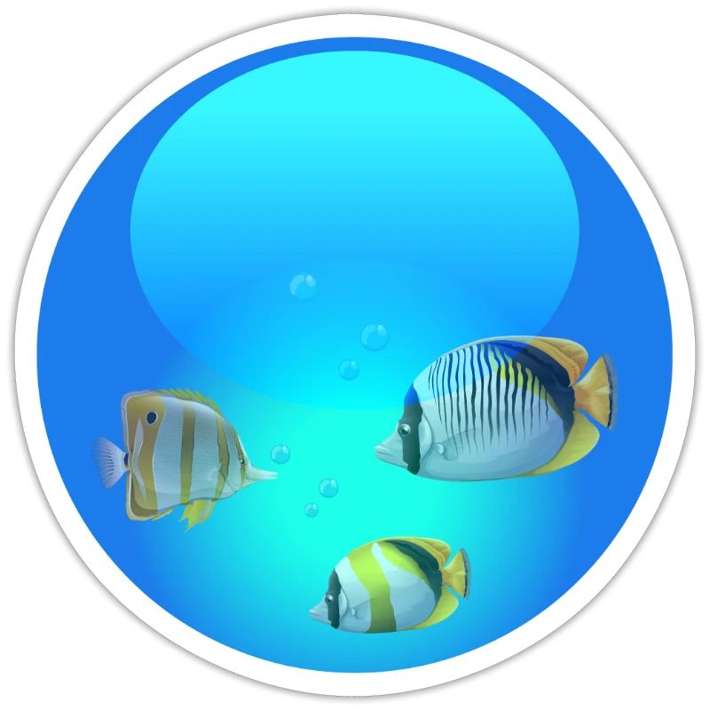 Frutiger Aero Aesthetic Tech Puffer Fish