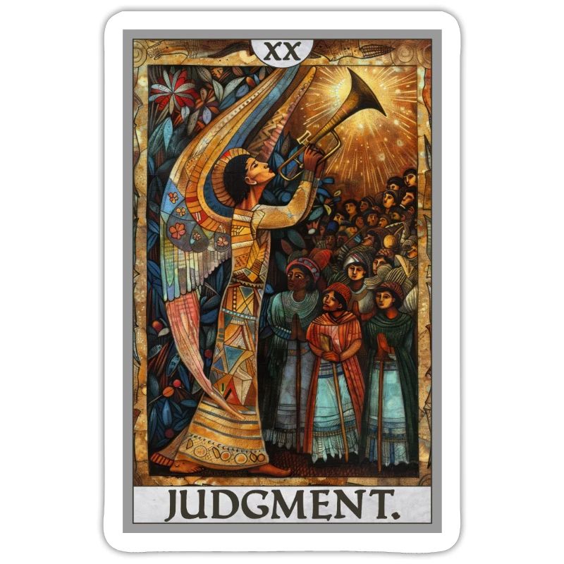 Tarotkarten Tarotkarte 20 Judgment Gericht