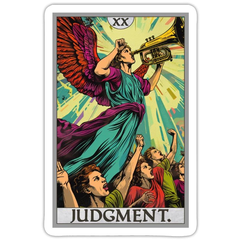Tarotkarten Tarotkarte 20 Judgment Gericht