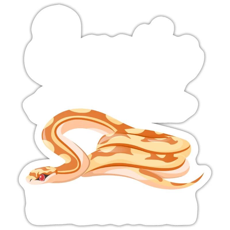 Serpent simplement distrait