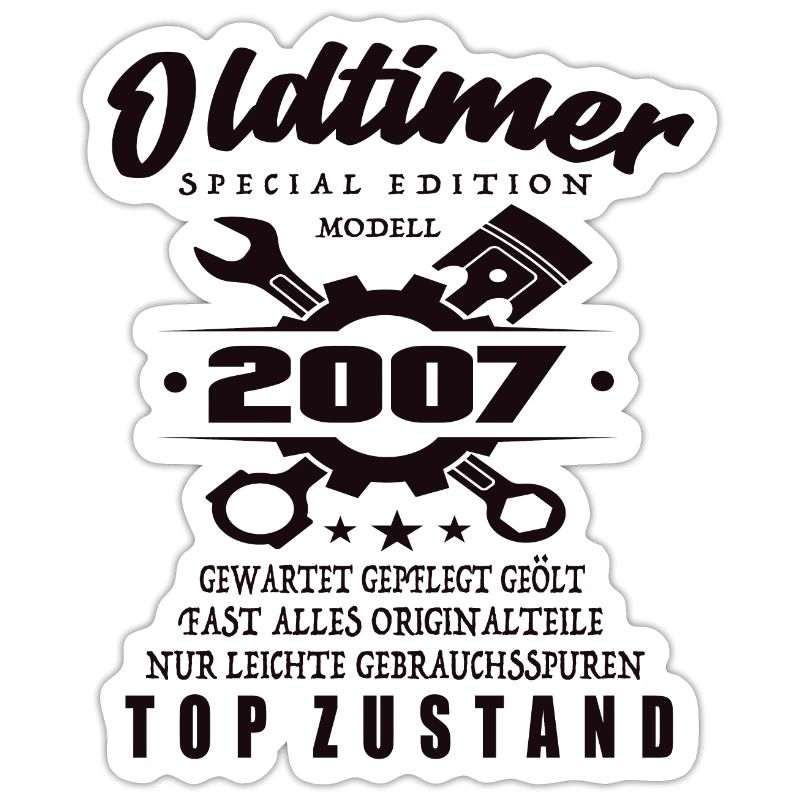 Oldtimer Special Edition Model 2007 Birthday