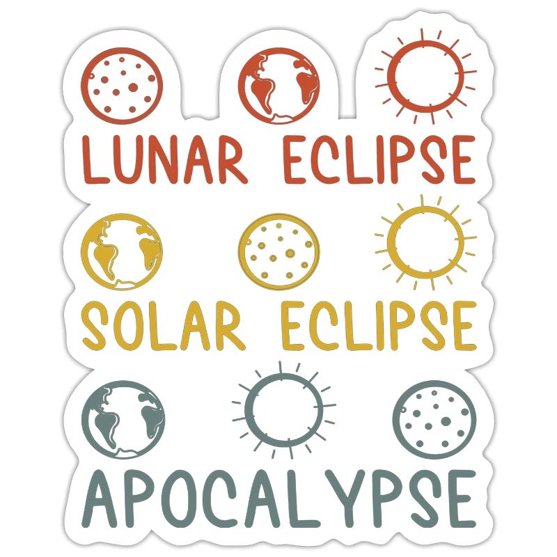 Solar Lunar Eclipse Apocalypse Celestial Event