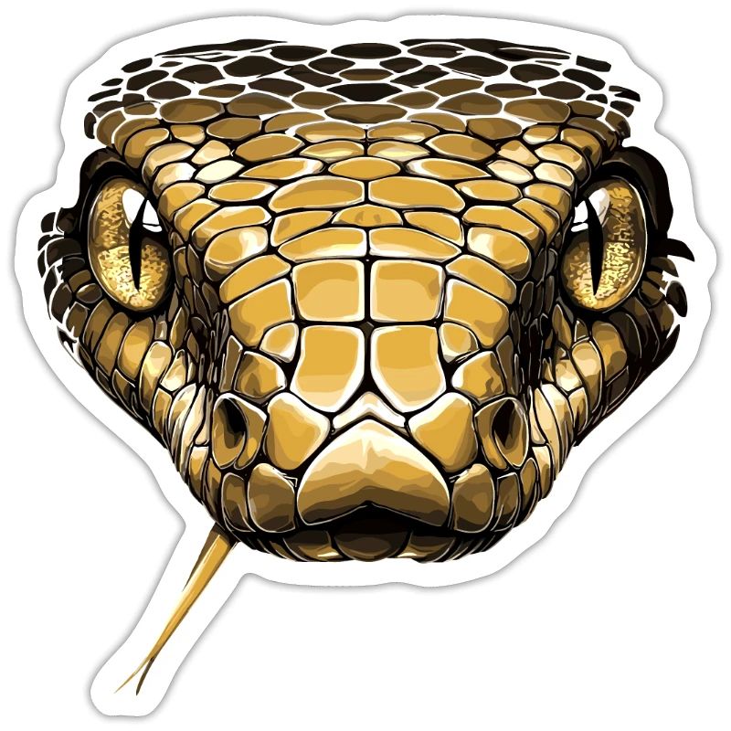 Serpent Python Cobra Mamba Serpent à sonnettes Serpent