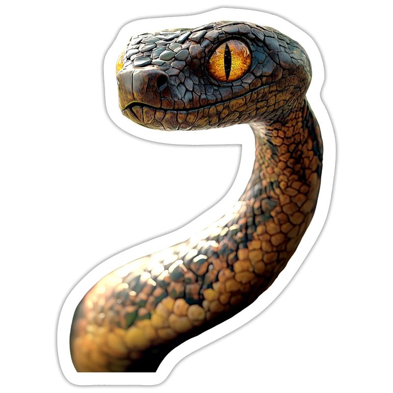 Snake Python Cobra Mamba Rattlesnake Snake