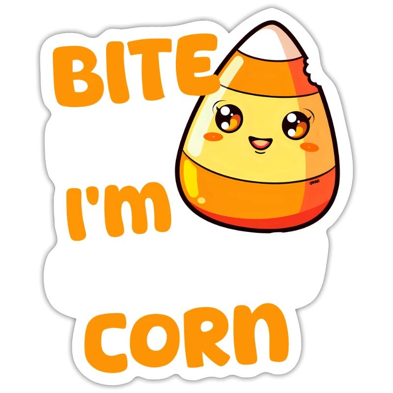 Candy Corn Bite Me, I'M Candy Corn